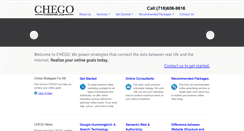 Desktop Screenshot of chegoinc.com